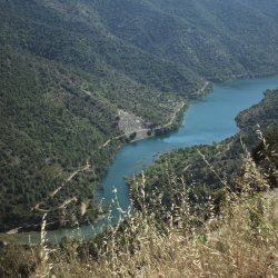 Вид на водохранилище Сиурана в провинции Таррагона